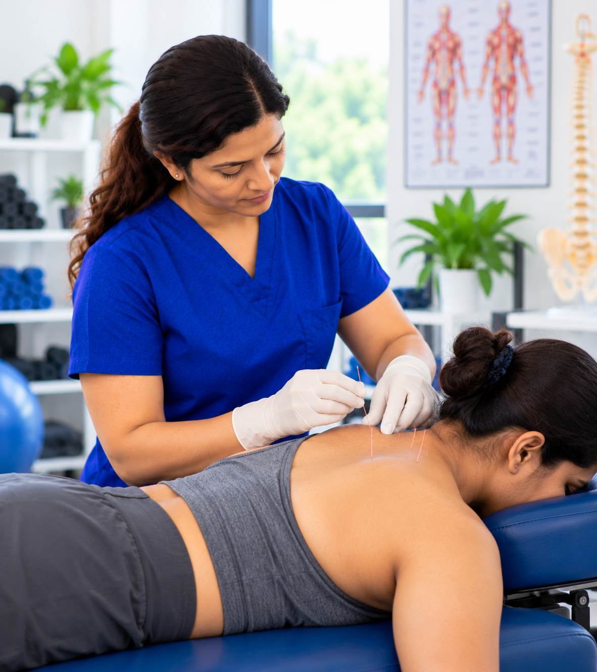 dry needling in a modern clinic